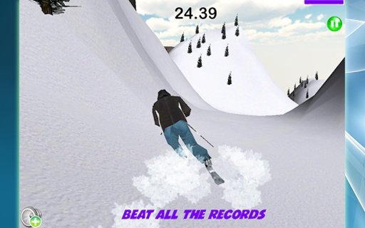 Skiing: Blizzard In Rocks截图6