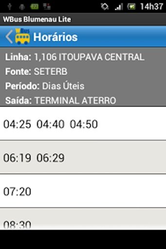 WBus Blumenau Lite截图10