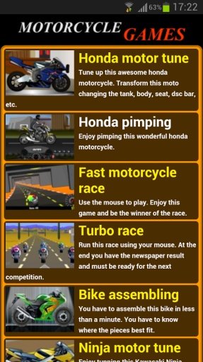 Motorcycle Games截图2