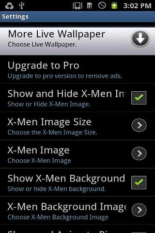 X-Man Free Live Wallpaper截图2