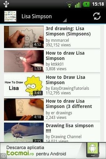 Simpsons characters' draw截图6