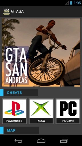 GTA SAN ANDREAS CHEATS MAPS截图2