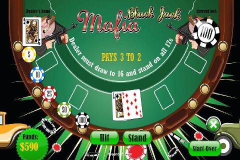 Mafia Blackjack截图1