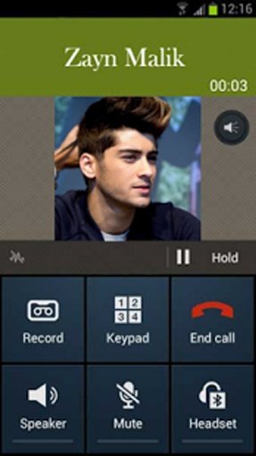 Zayn Malik Calling Fans截图4