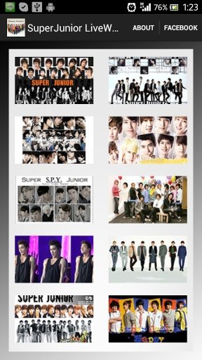 SuperJunior LiveWallpaper截图2