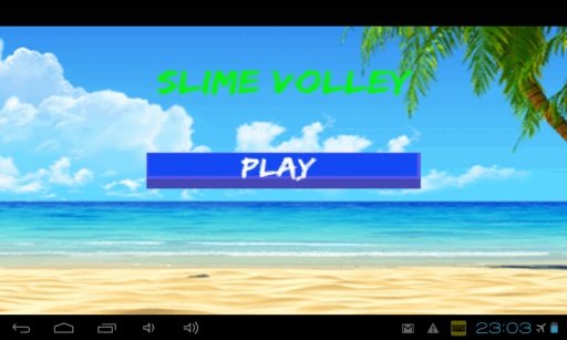 Slime volleyball截图3