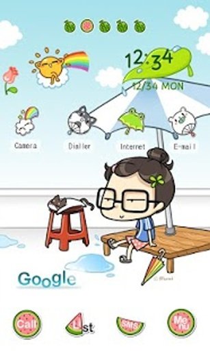 CUKI Theme Watermelon Hams截图3