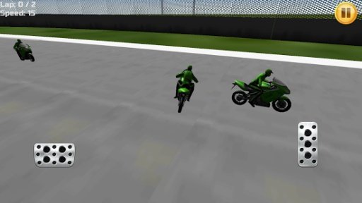 Motor Cycle Sim 3D截图1