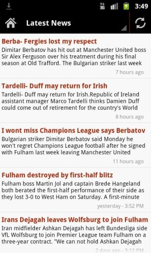 Fulham News and Twitters截图1