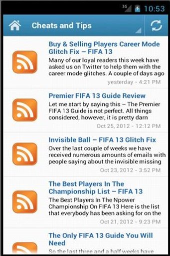 Fifa 13 Cheats and Scoop截图2