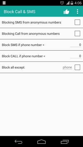 block call and block sms截图3