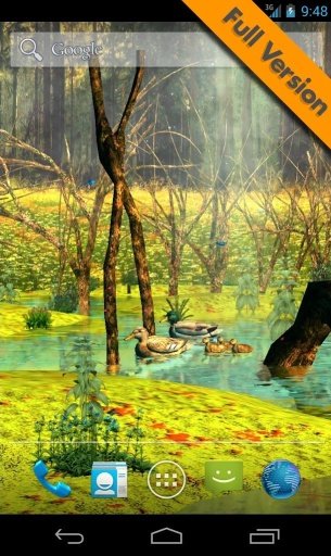 Ducks 3D Live Wallpaper FREE截图4