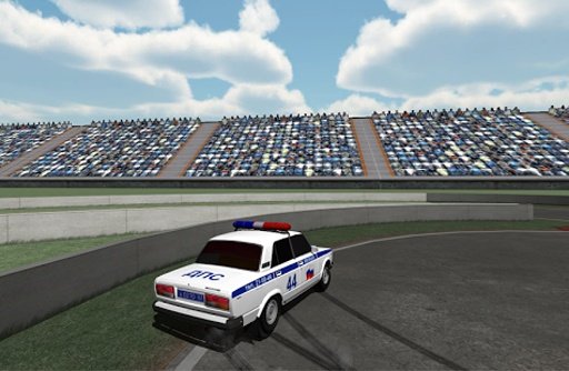 Taz Lada Russian Police Drift截图6