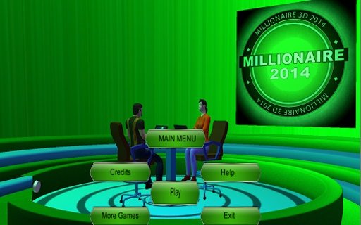 Millionaire 3D 2014 HD Free截图3