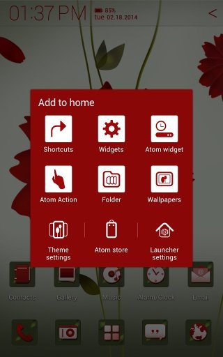 A Flower Atom theme截图3