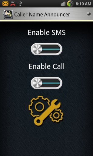 Caller Name and SMS Announcer截图1