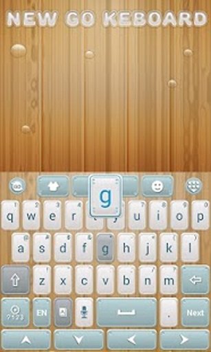 New Go Keyboard Theme &amp; Emoji截图1