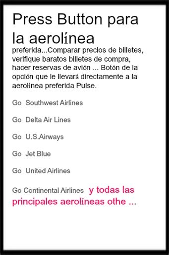 Aerolineas boletos viajes截图1