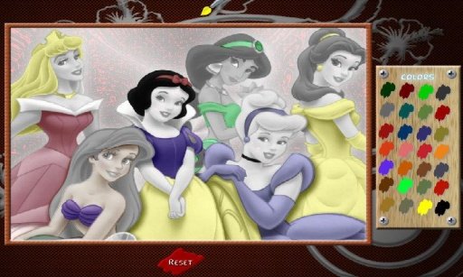 Disney Coloring Princess截图1