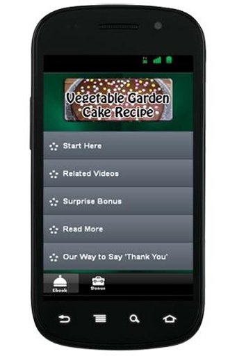 Vegetable Garden Cake Recipe截图1