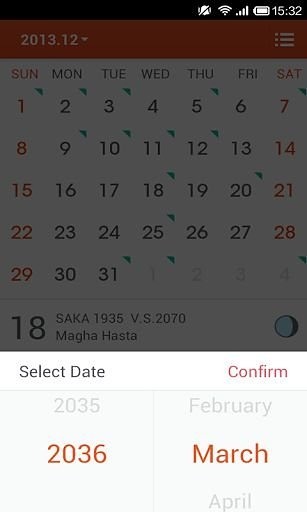 Hindu Calendar -Cal截图3