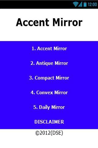 Accent Mirror截图1