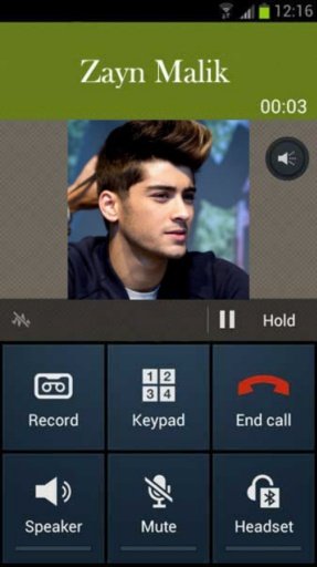 Zayn Malik Calling Fans截图2