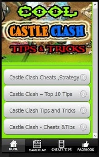 TRICKS &amp;TIPS CASTLE CLASH截图5