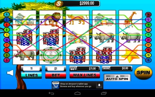 Africa Casino Slots Multi Line截图2