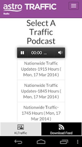 KL Traffic Listen截图1