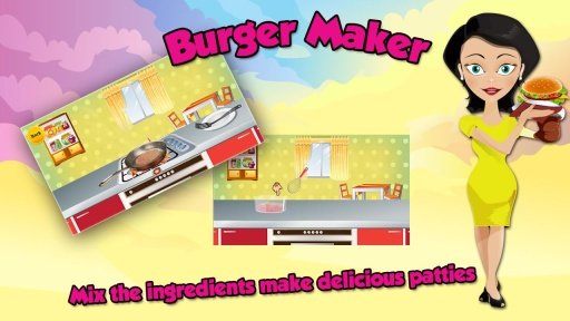 Burger Maker - Cooking Game截图3