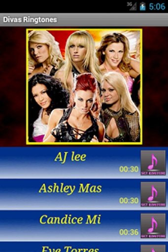 WWE Divas Ringtone &amp; Themes截图10