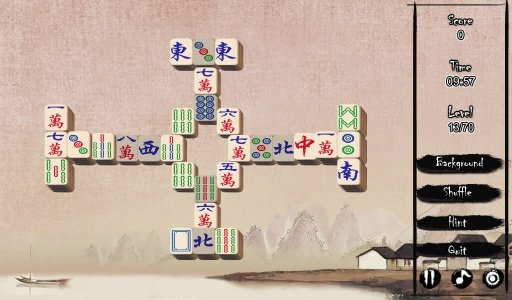Ancient Mahjong Free截图1