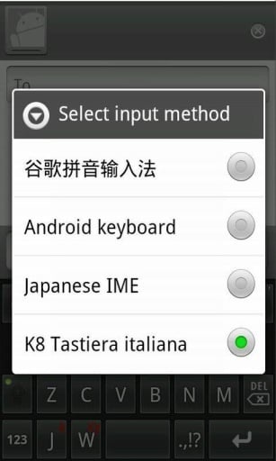 K8 Italian Keyboard截图1