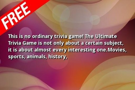 The Ultimate Trivia Game截图2