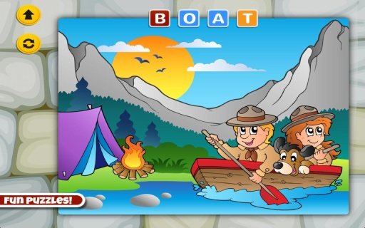 Adventure Word Puzzle for Kids截图3