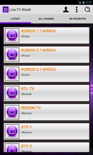 Live TV World截图5