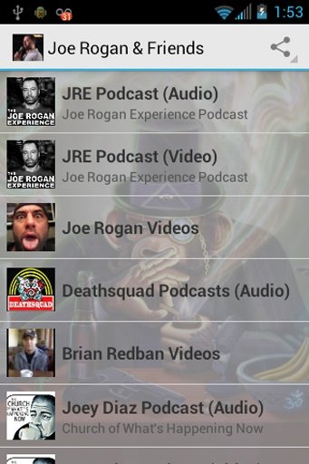 Joe Rogan &amp; Friend's Podcasts截图2