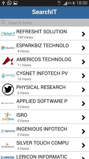 SearchIT -Companies Search App截图1