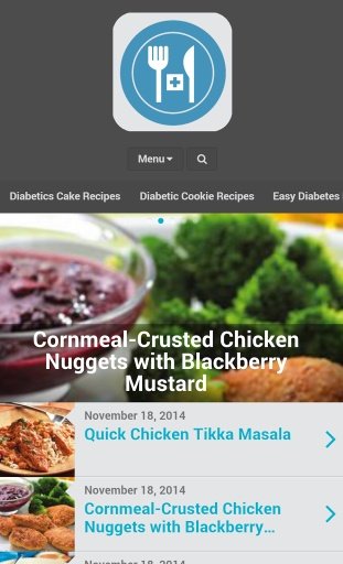 Diabetes Recipes Free截图1