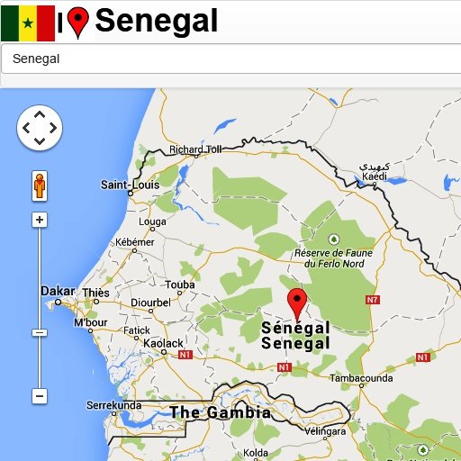 Senegal Map截图2