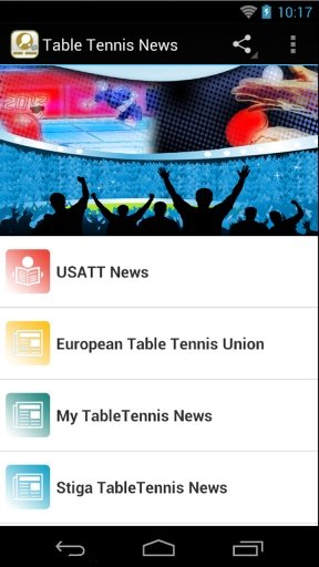 Table Tennis News截图3