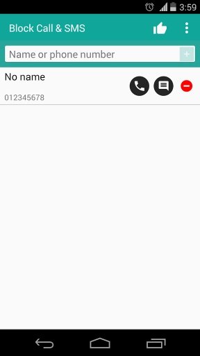 block call and block sms截图2