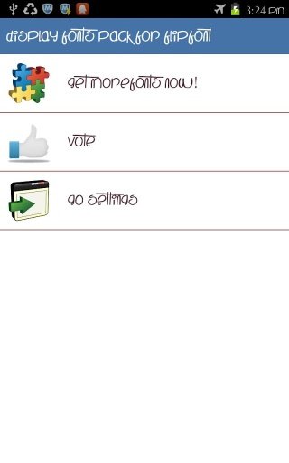 DIsplay Font Pack FlipFont®截图4
