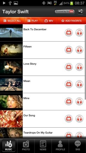 Taylor Swift Music Video Photo截图1