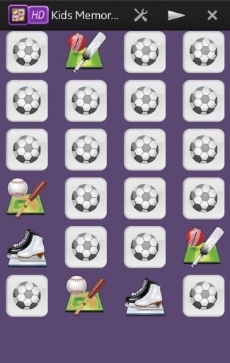 Food &amp; Sports Memory Game截图4