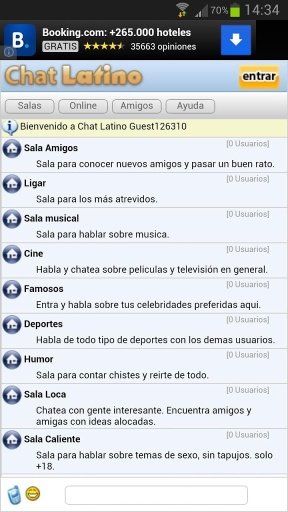 Chat Latino截图1