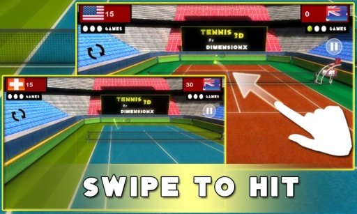 Play Real Tennis 3D Cup截图3