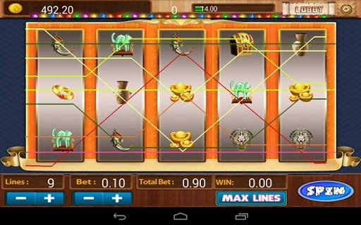 Gems And Treasure Quest Slot截图5