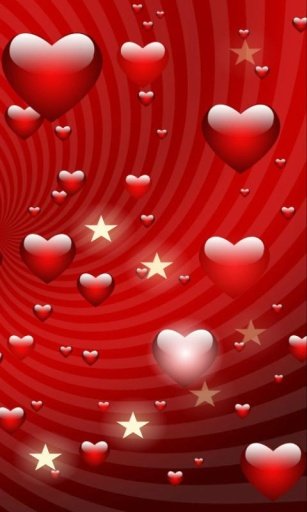 Glittering LWP Hearts &amp; Stars截图4